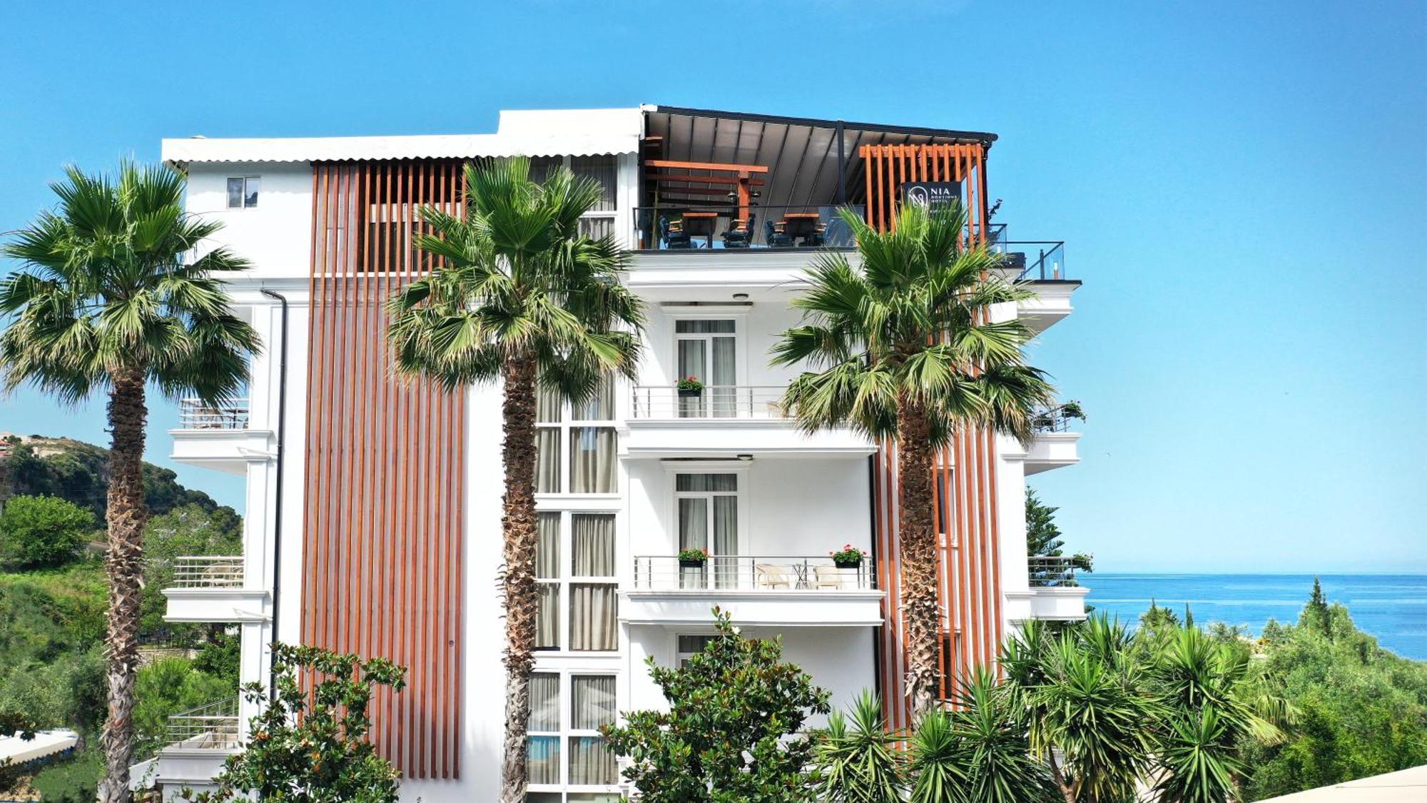 Nia Boutique Hotel By Rapo'S Resort Himare Exterior foto