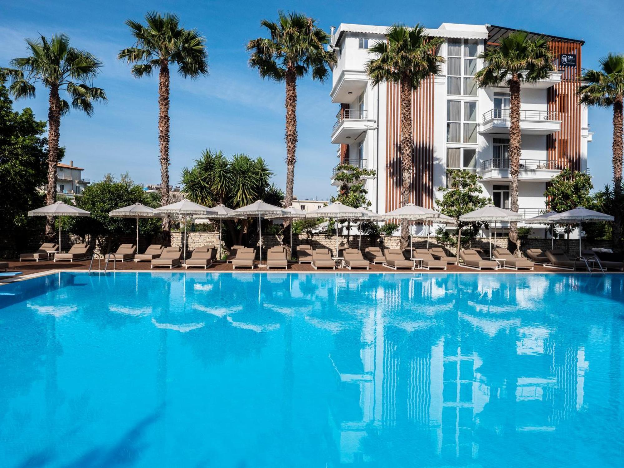Nia Boutique Hotel By Rapo'S Resort Himare Exterior foto